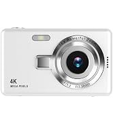 4k Digital Camera Vlogging Camera for Photography Travel Camera Compact Pocket Camera Vlog Camera...
