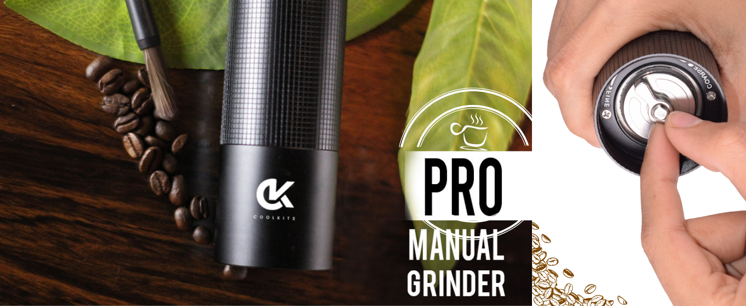 coffee grinder , manual coffee grinder , steel bur grinder