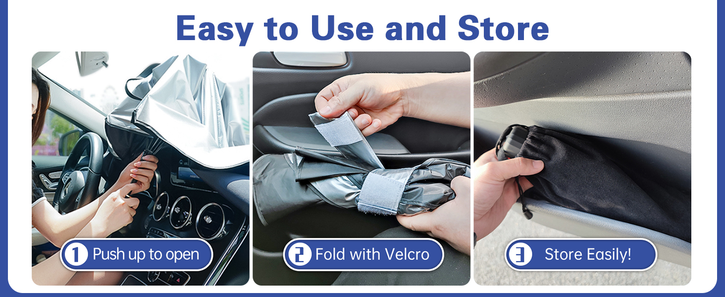 Windshield sunshade umbrella