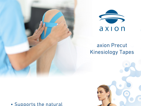 axion Precut Kinesiology Tape Strips