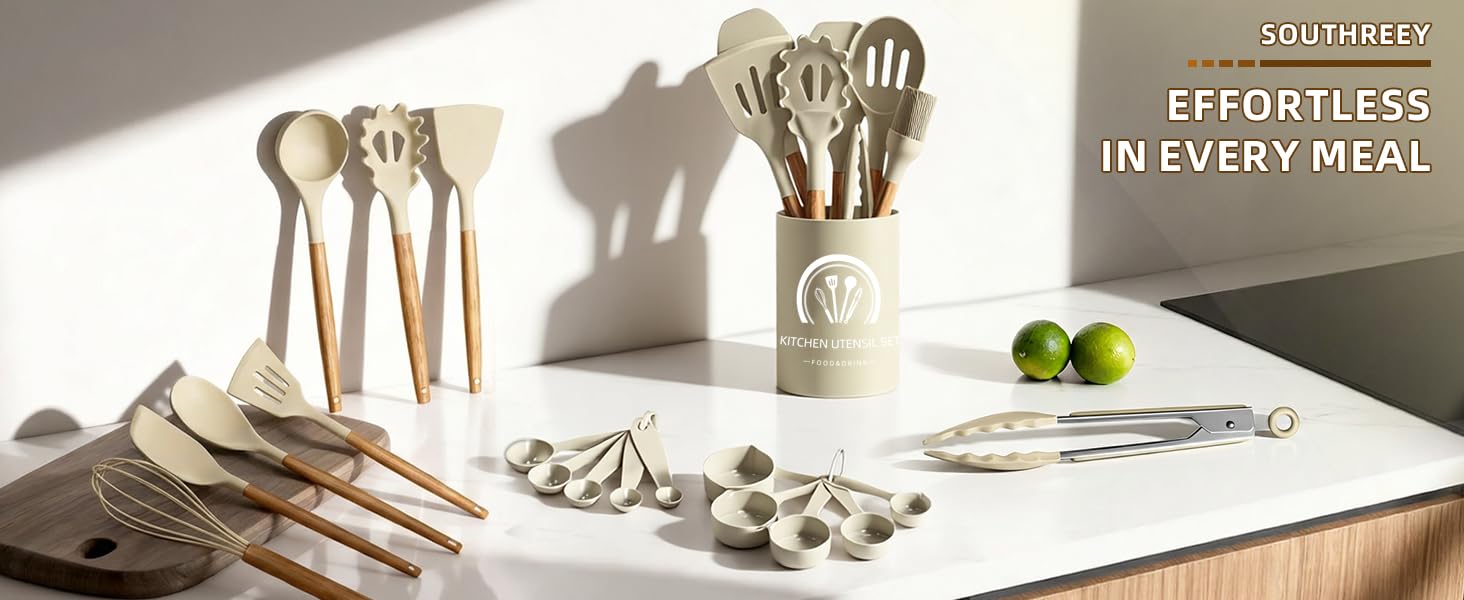 silicone cooking utensils set