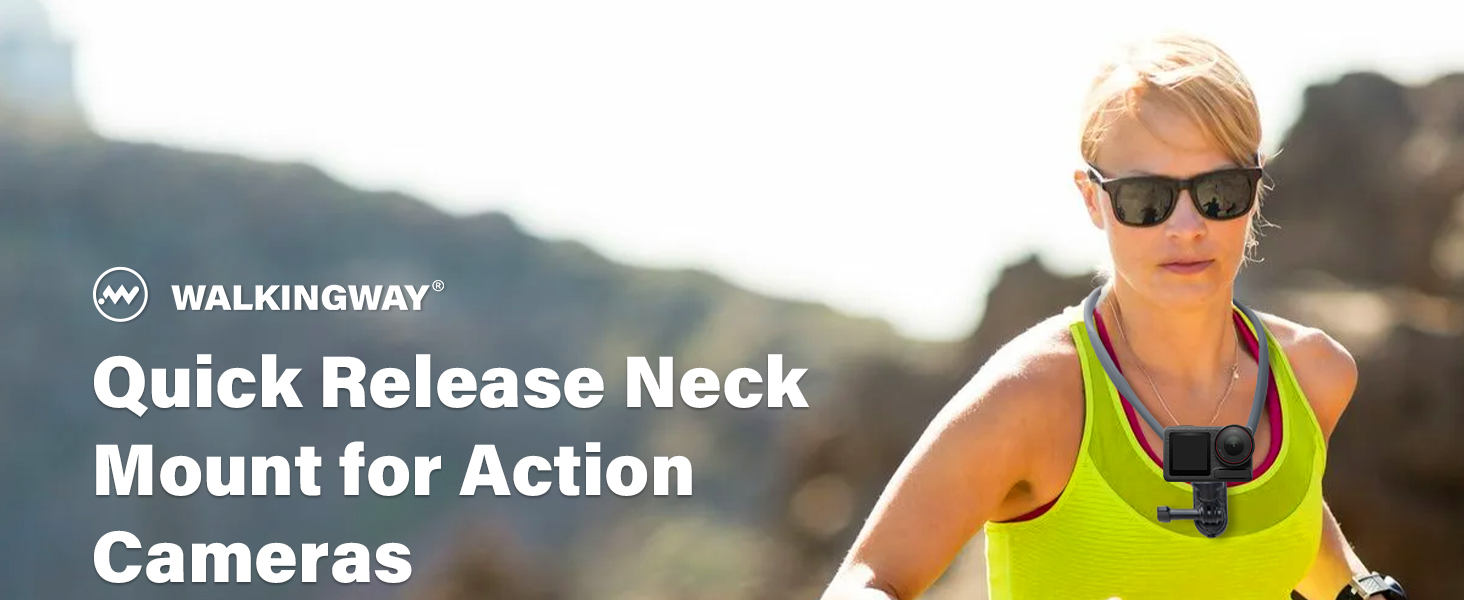 Walking Way Neck Mount for GoPro Magnetic Neck Camera Holder