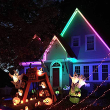 Music Sync LED Strip Lights, WS2811 12V Addressable RGB LED Strip Dream Color Pixels Light 1