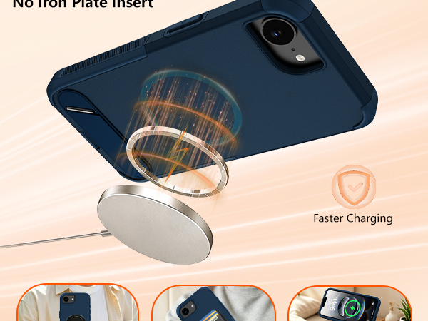 Military Grade Drop Protection Case for iPhone 16e / 17e