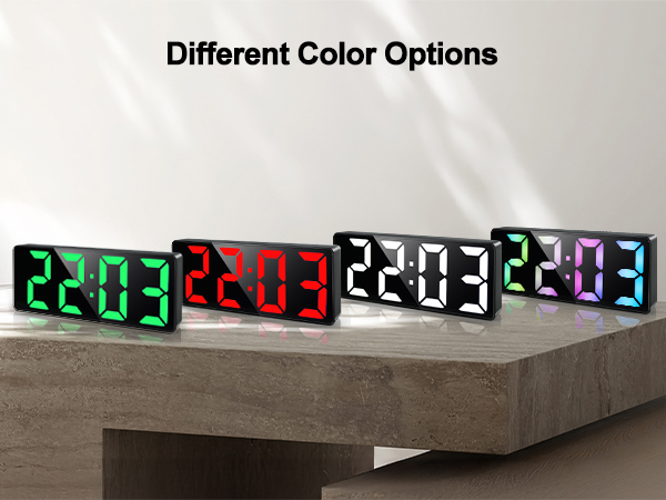 led digital alarm clock