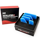 NEWISHTOOL Soft PPF Squeegee Kit - 5in1 Blue PPF Set w/Gift Box, Anti-Scratch Rubber Squeegee for...