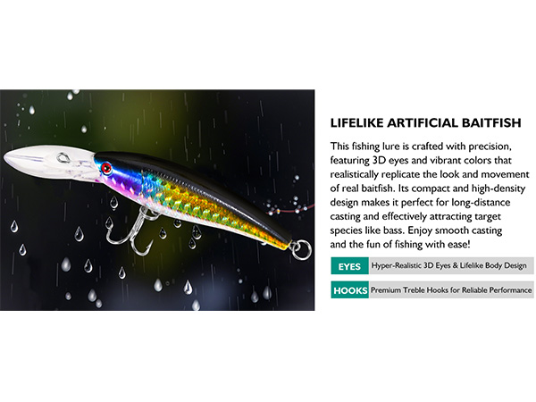 Lifelike Artificial Baitfish