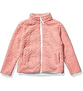 Essentials Girls and Toddlers' Sherpa Fleece Full-Zip Jacket
