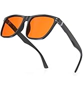 Bloomoak-99% Orange Blue Light Blocking Glasses for Sleep- Anti Fatigue -Suitable for Screens|Game