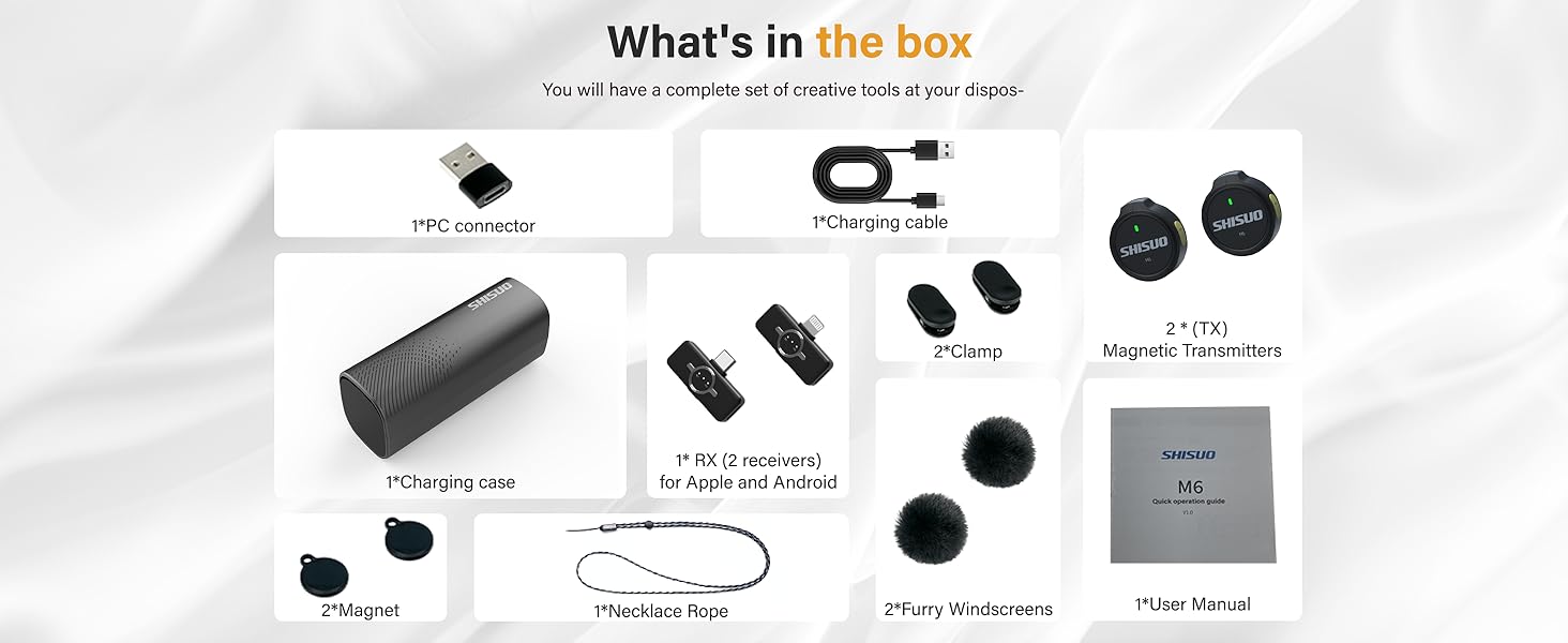 microfono de solapa inalambrico profesional pequeño invisible magnetico para grabar videos tiktok