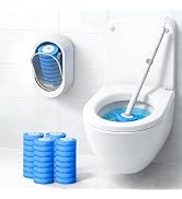 SOPAMI Disposable Toilet Cleaning System - Toilet Wand Kit with 32 High-Performance Refills, Wall...