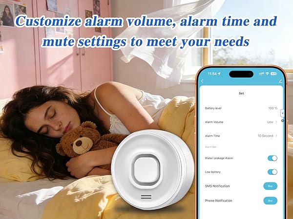 water alarm leak detector