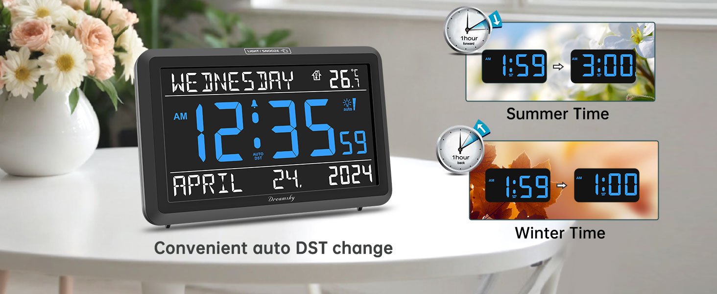 digital alarm clocks for bedrooms