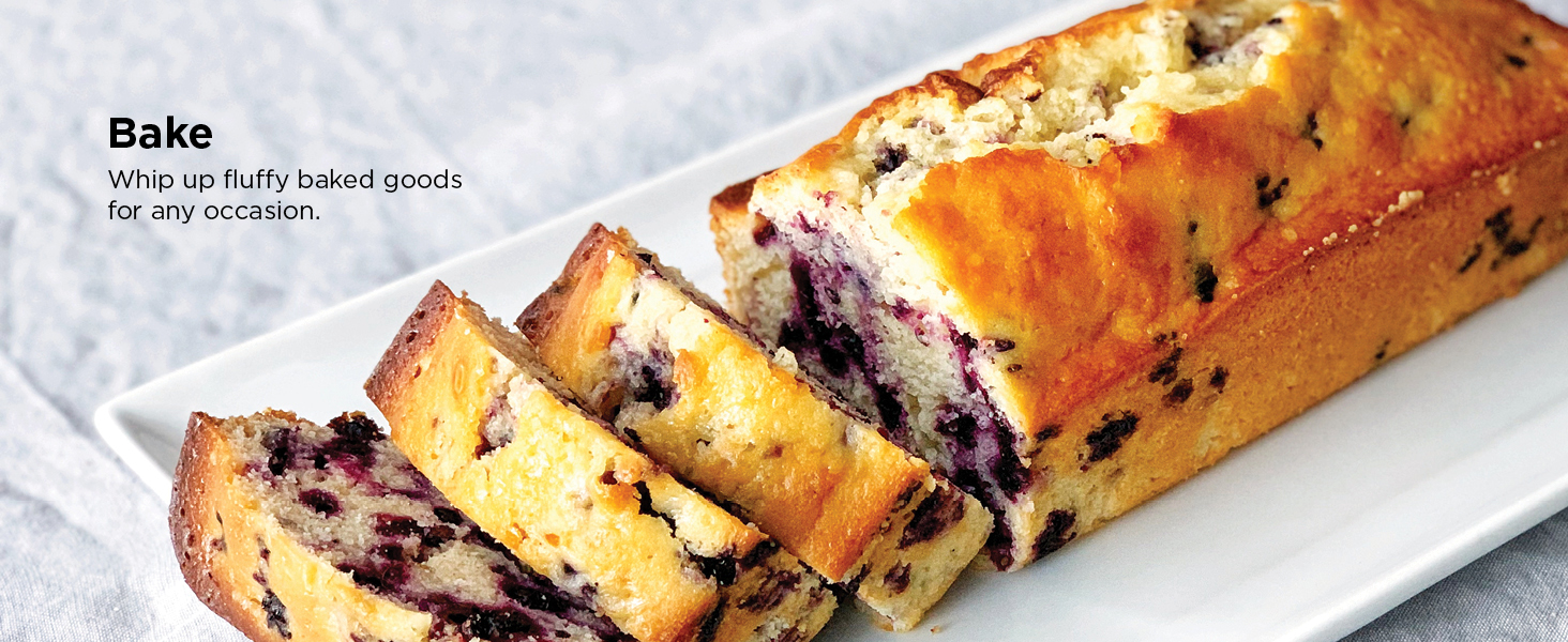 Bake Whip up fluffy baked goods for any occasion.