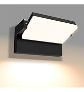 ALUSSO 20W/40W/55W LED Flood Lights Outdoor, 360° Rotatable Outdoor Wall Light, 3000K/4000K/6500K...