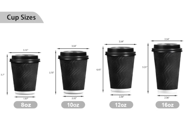 coffee cups with lids