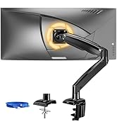 ErGear 13 to 49 inches Single Monitor Mount for Ultrawide Screens,Heavy Duty Single Monitor Arm,S...