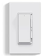 ELEGRP Digital Dimmer Light Switch for 300W Dimmable LED/CFL Lights and 600W Incandescent/Halogen...