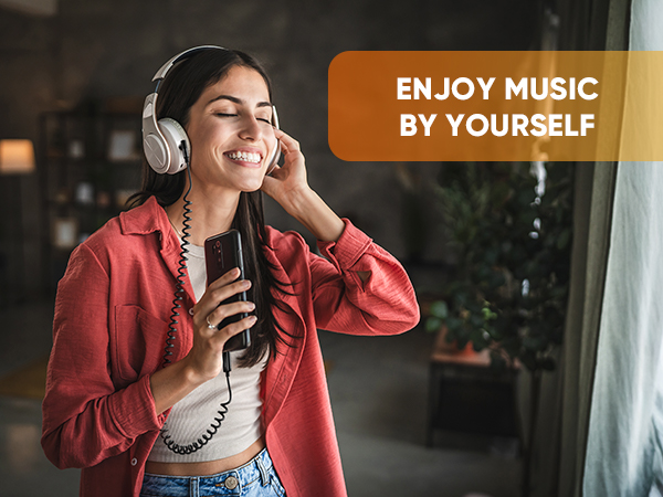 Enjoy music by yourself