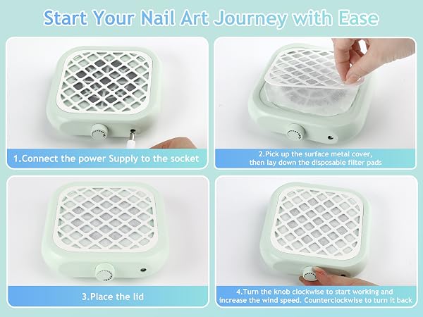 Nail Dust Collector
