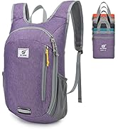 SKYSPER Small Daypack 10L Hiking Backpack Packable Lightweight Travel Day Pack for Women Men