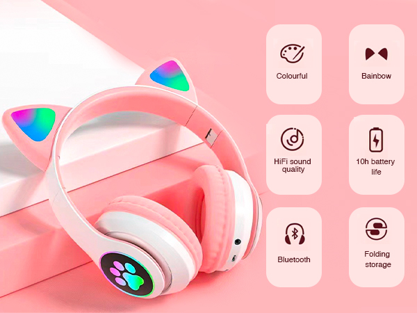 Bluetooth Noise Cancelling Headphones for Kids