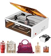 Creality Falcon A1 10W Laser Engraver, Enclosed Laser Cutter with Air Assist, HD Camera Positioni...