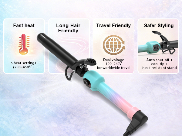1 inch curling iron