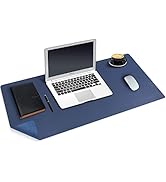 RGB Gaming Mouse Pad, Wireless Charger Large Extended Soft Mouse Pad, Keyboard Pad with 10W Wirel...