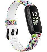 Ybludiy Compatible with Fitbit Inspire 3 Bands,Sport Wristband Replacement Soft Silicone Straps f...