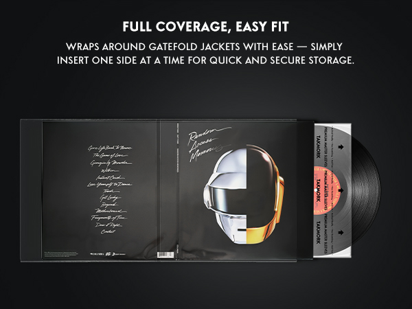 TAKMORK Gatefold Record Albums