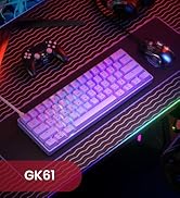 HK GAMING GK61 60% v3 | Hotswap Mechanical Gaming Keyboard | 61 Keys Multi Color RGB LED Backlit ...