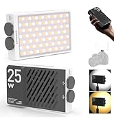 ZHIYUN CINEPEER CM25 25W LED Video Light, Pocket-Sized Mini Portable Photography Light on Camera,...