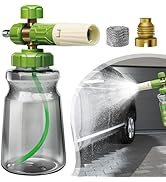 LanAqua Foam Cannon for Pressure Washer, Upgraded Wide Mouth Snow Foam Cannon for Car Wash, Adjus...