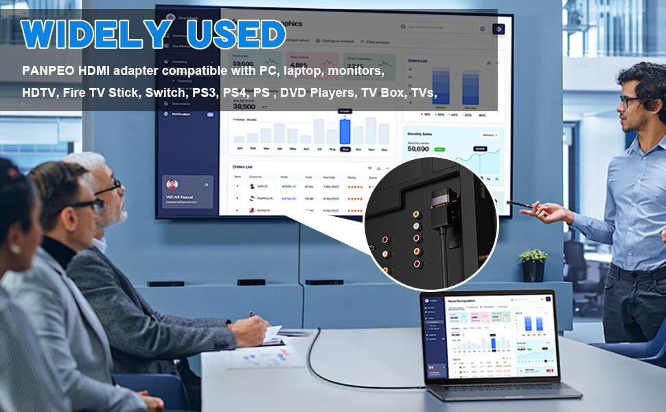 Right Angle HDMI Adapter