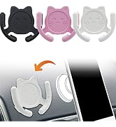 HOMEFOX Multi-Surface Holder Car Mount 3 Pack Compatible for Popsocket Holder Grips Hand-Free Dev...