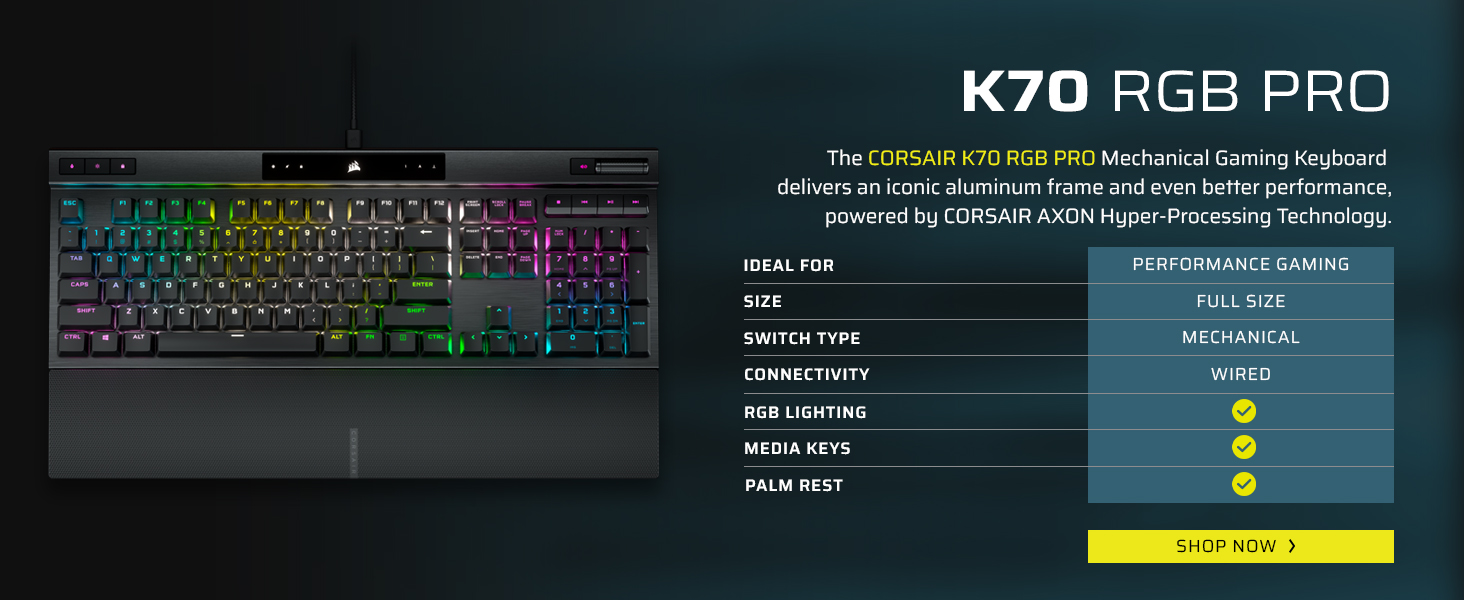 K70 CORE TKL Wireless 