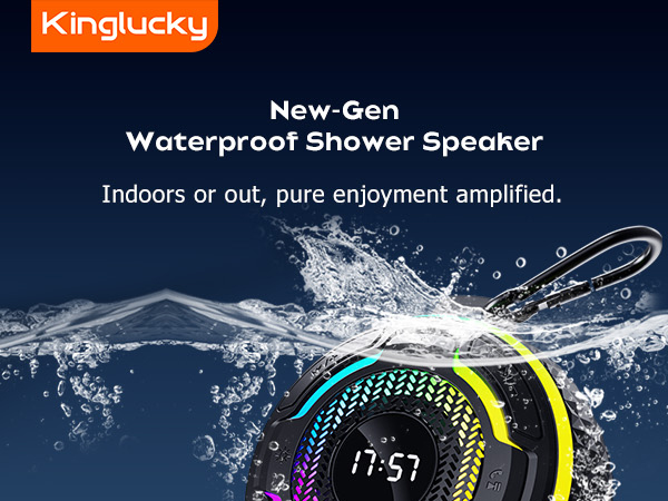 Shower speaker Bluetooth speaker