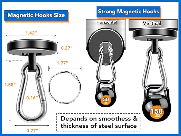 magnetic hooks heavy duty