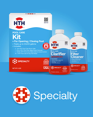 clarifiers, filter cleaners for pool water