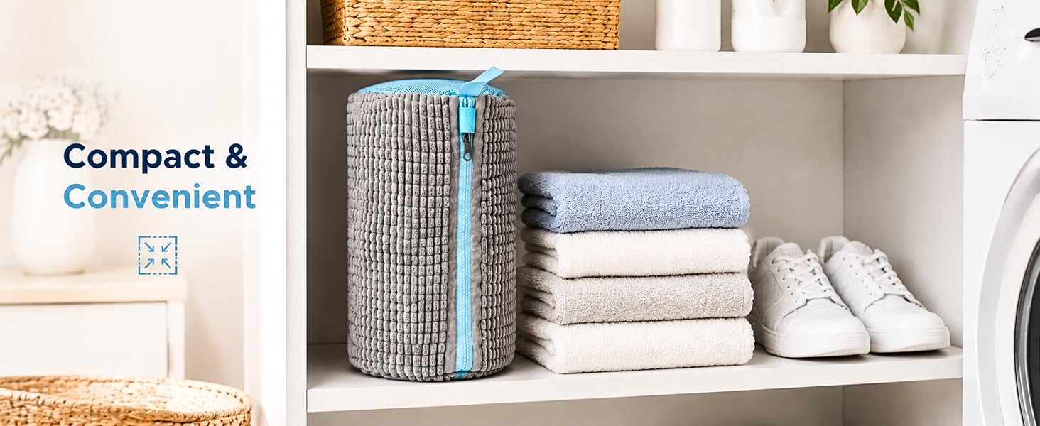 shoe washing bag