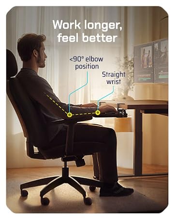 small keyboard tray under desk