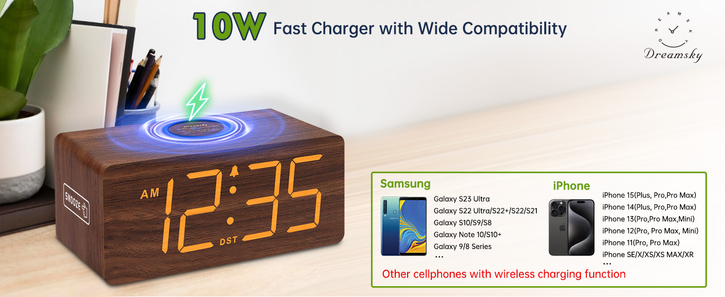 digital alarm clocks for bedrooms