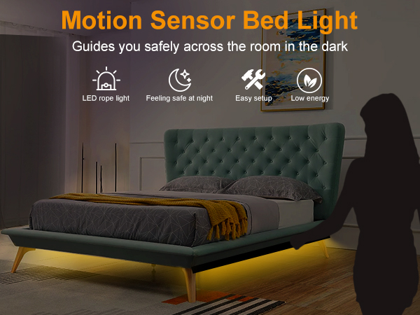 motion sensor bed light