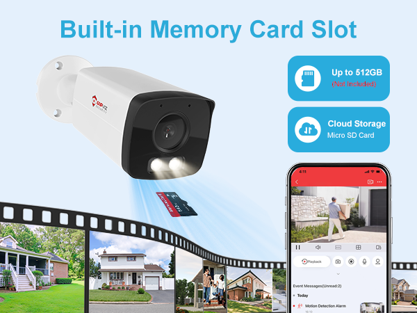 Built-in Memory Card Slot