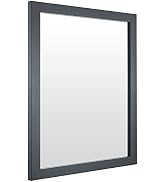 BOMINICA Rectangular Wall Mirror Framed Wall Mirror 16” x 20” for Bathroom, Living Room, Vanity, ...