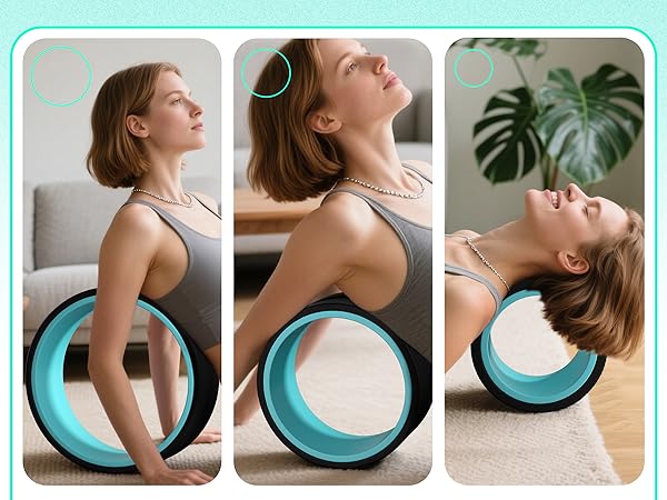 Zomyove wheel helps you relax muscles in different parts of the body and improve posture