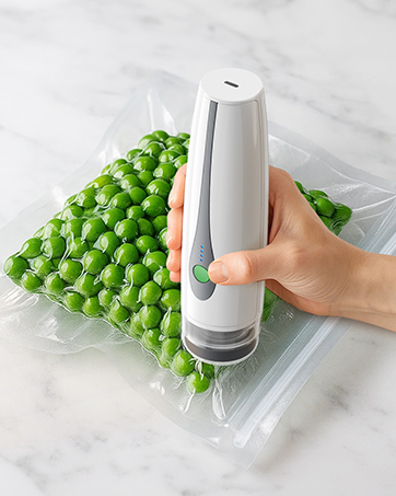 Compact Vacuum Sealer for Food