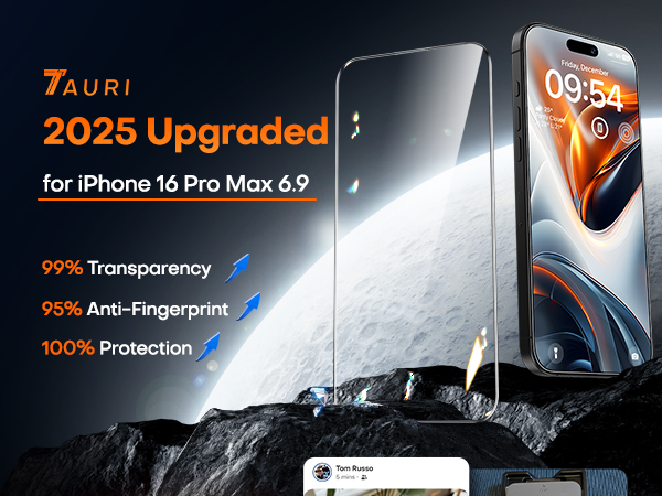 iPhone 16 pro max screen protector