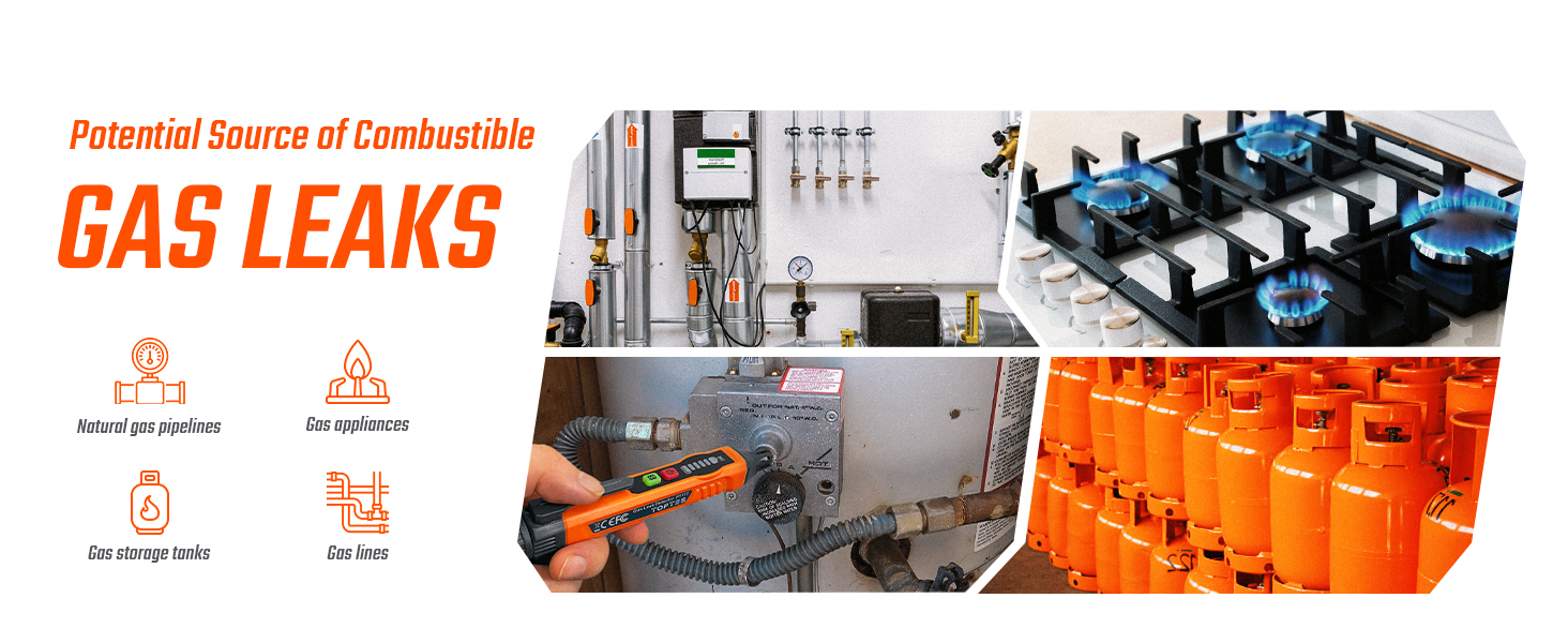 PT177 Natural Gas Detector Gas Leak Detector